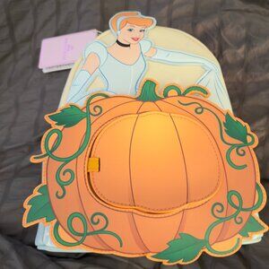 Disney Cinderella Ballgown Pumpkin Mini Loungefly Backpack
